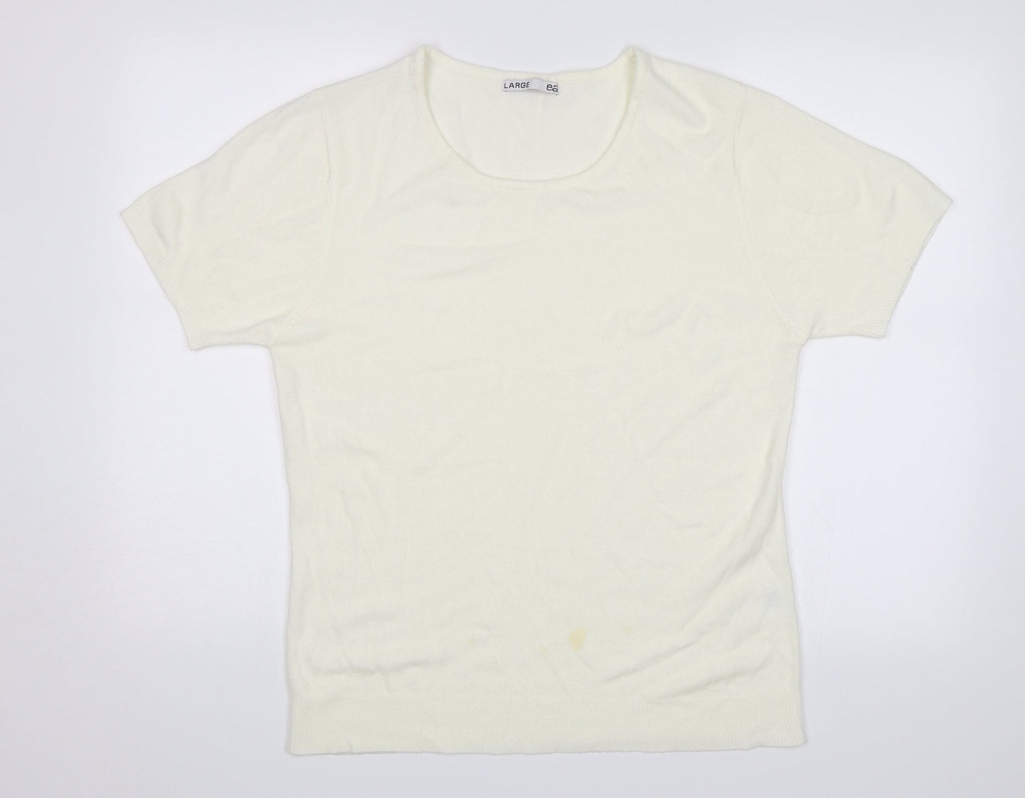EA Womens White   Pullover Jumper Size L