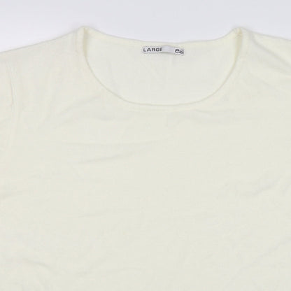 EA Womens White   Pullover Jumper Size L