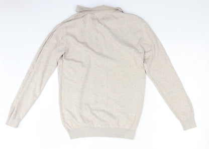 Acw85 Womens Beige   Pullover Jumper Size S