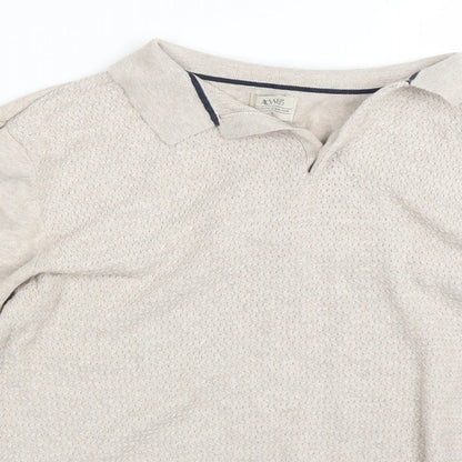 Acw85 Womens Beige   Pullover Jumper Size S