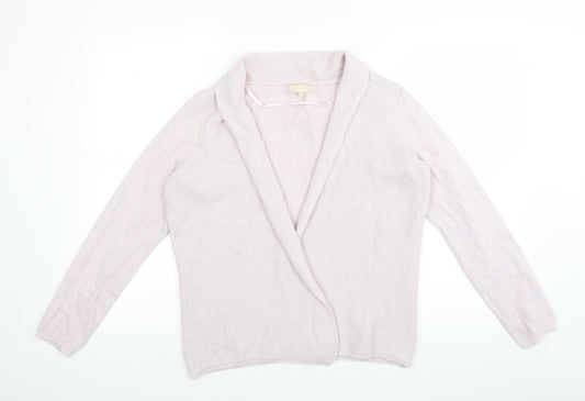 Benedetta B Womens Pink  Knit Cardigan Jumper Size M