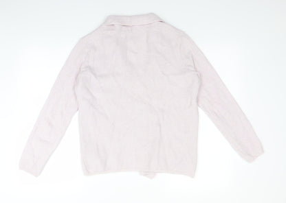 Benedetta B Womens Pink  Knit Cardigan Jumper Size M