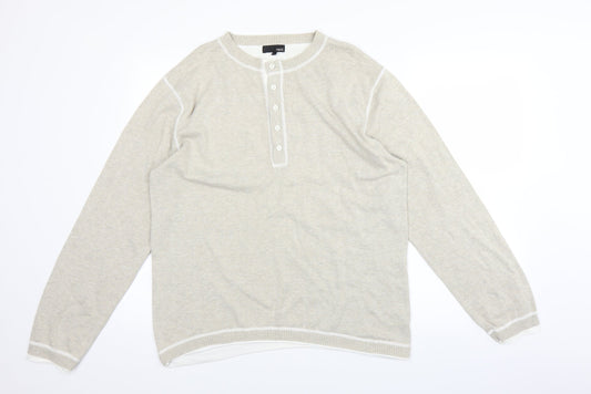 NEXT Womens Beige   Pullover Jumper Size L