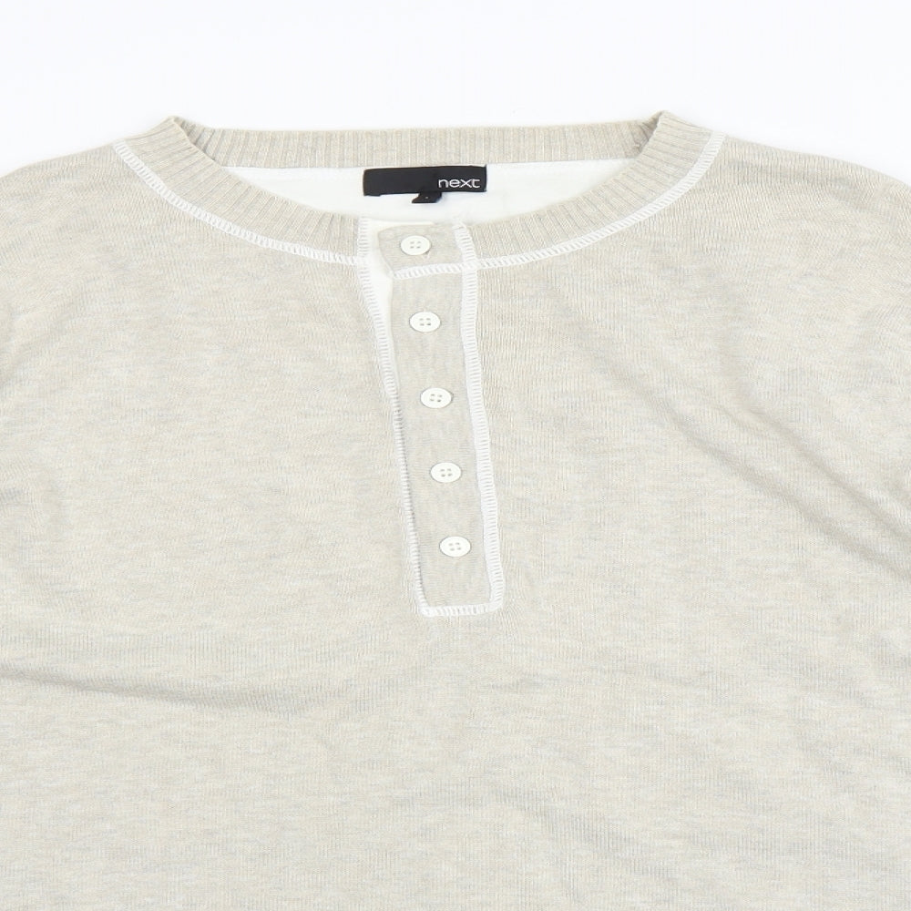 NEXT Womens Beige   Pullover Jumper Size L