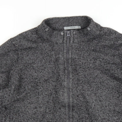 Marks and Spencer Womens Grey   Full Zip Jumper Size 16
