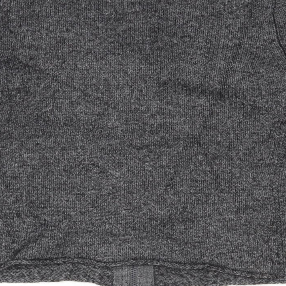Marks and Spencer Womens Grey   Full Zip Jumper Size 16