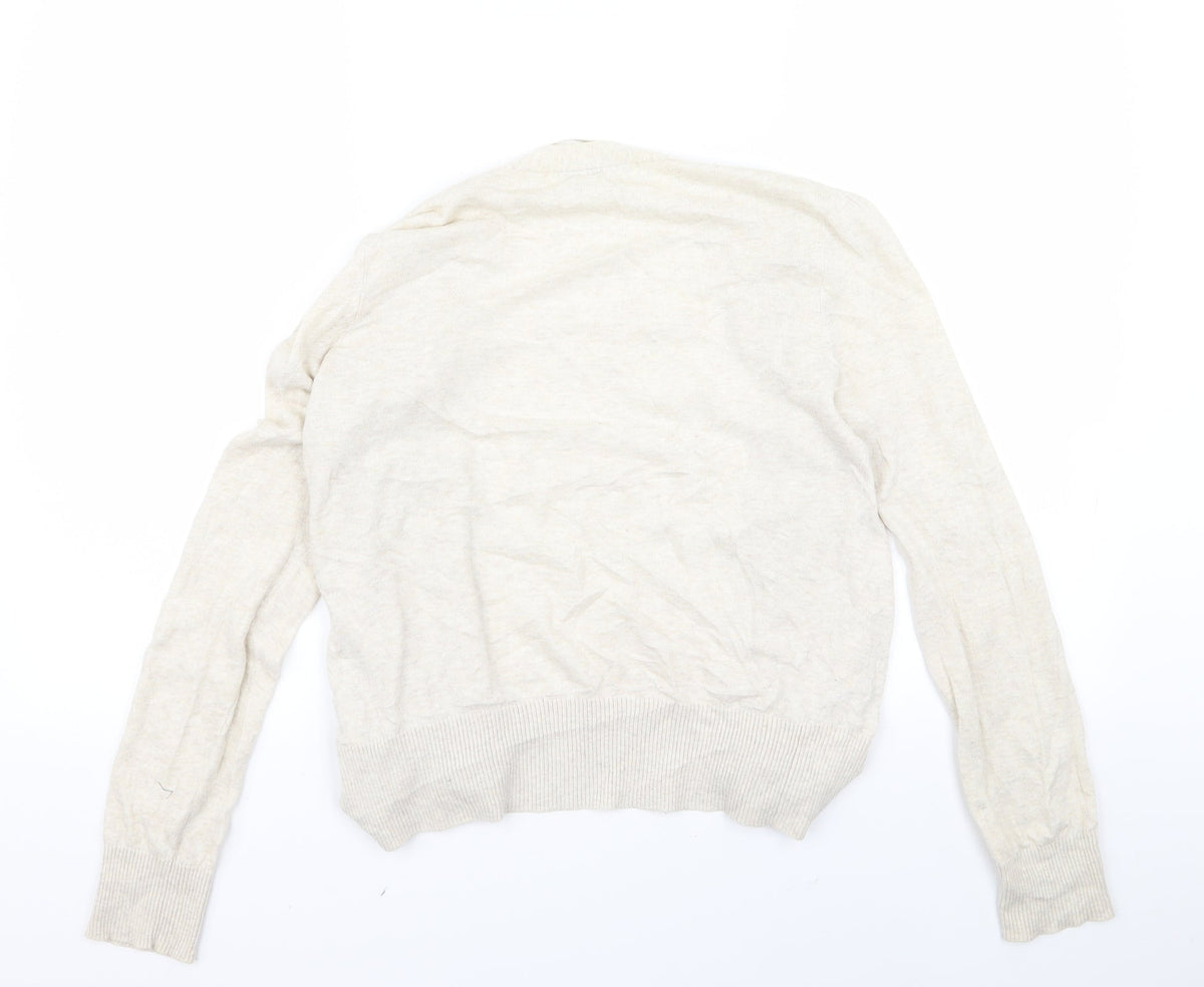 Forever Womens Beige   Cape Jumper Size M  - m