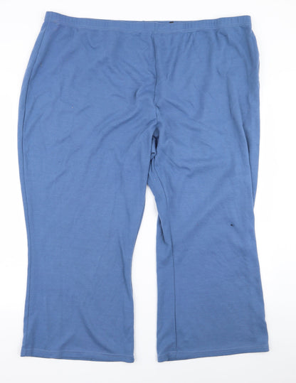 Mens UK Size 32 perworn Regular Fit Jogger Blue Trousers