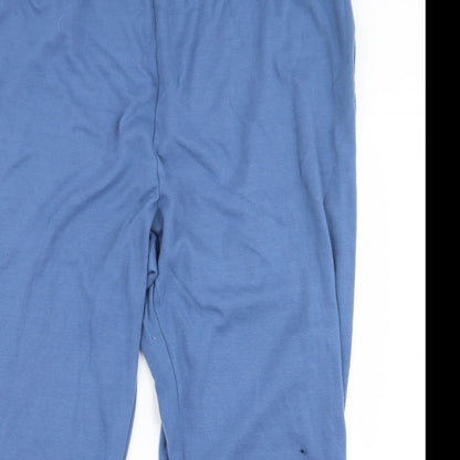 Mens UK Size 32 perworn Regular Fit Jogger Blue Trousers