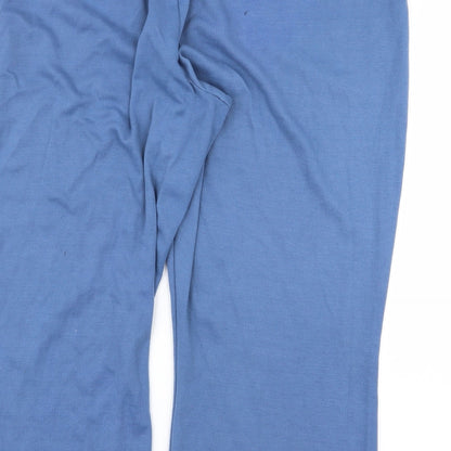 Mens UK Size 32 perworn Regular Fit Jogger Blue Trousers