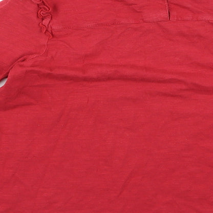 NEXT Girls Red  Ramie A-Line  Size 8 Years