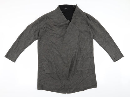 roamn Womens Grey   Cardigan Jumper Size 14