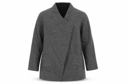 roamn Womens Grey   Cardigan Jumper Size 14