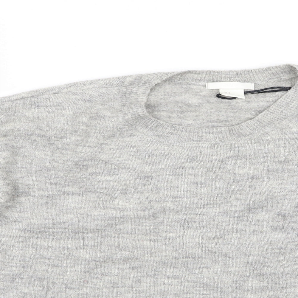 H&M Womens Grey   Pullover Jumper Size S