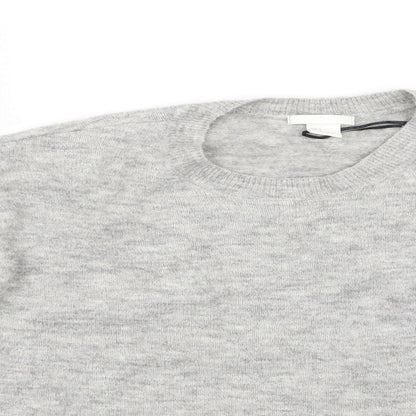 H&M Womens Grey   Pullover Jumper Size S