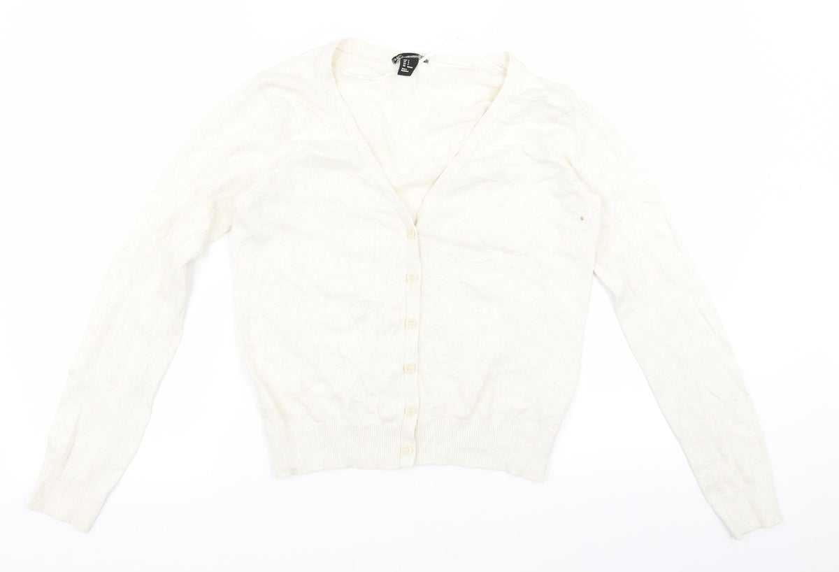 H&M Womens Beige   Pullover Jumper Size S