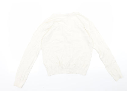 H&M Womens Beige   Pullover Jumper Size S