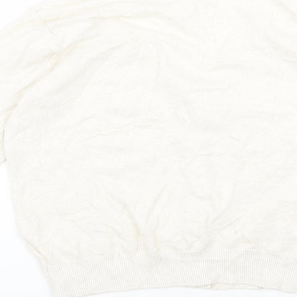 H&M Womens Beige   Pullover Jumper Size S