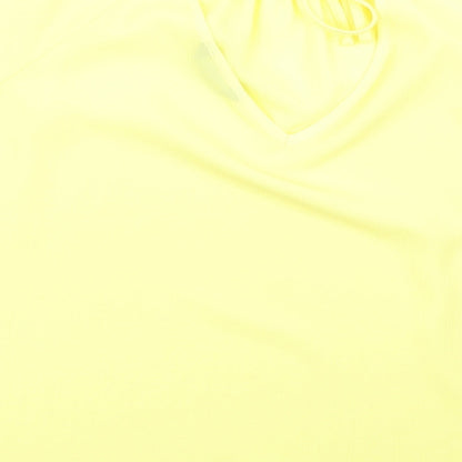 F&F Womens Yellow   Basic T-Shirt Size 14