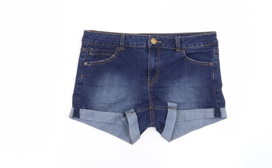 Womens UK Size 14 Preworn Regular Fit Hot Pants Shorts