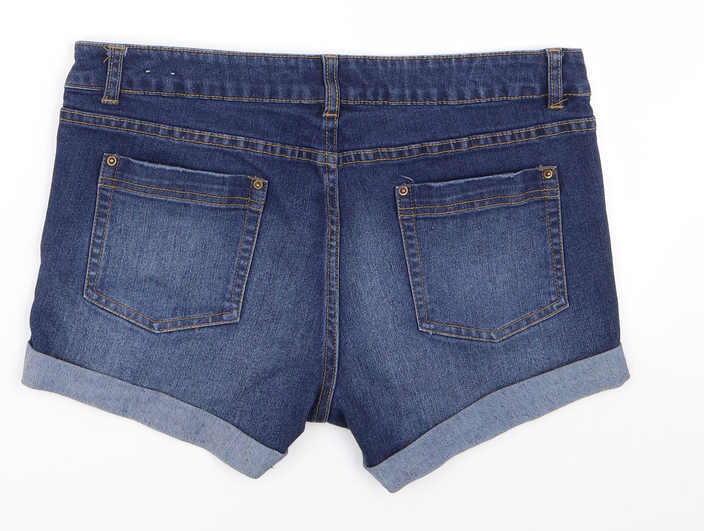 Womens UK Size 14 Preworn Regular Fit Hot Pants Shorts