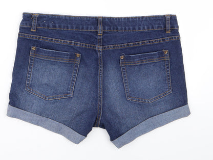 Womens UK Size 14 Preworn Regular Fit Hot Pants Shorts