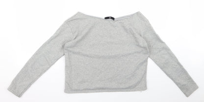 Missguided Womens Grey   Pullover Jumper Size 12