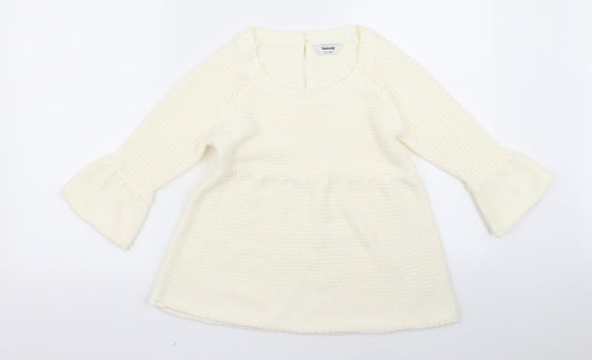 Tammy Girls White   A-Line  Size 2 Years