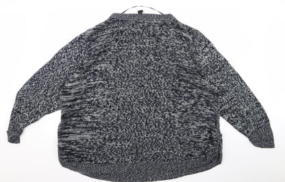 Yours Womens Grey   Pullover Jumper Size 10