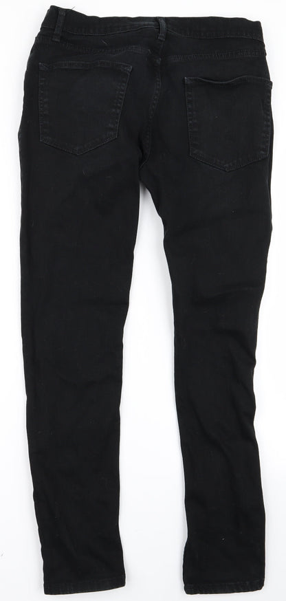 Topman Womens Black   Skinny Jeans Size 32 L32 in