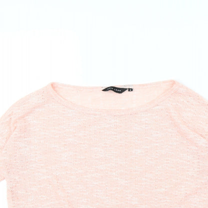 New Look Womens Pink   Pullover Jumper Size 8