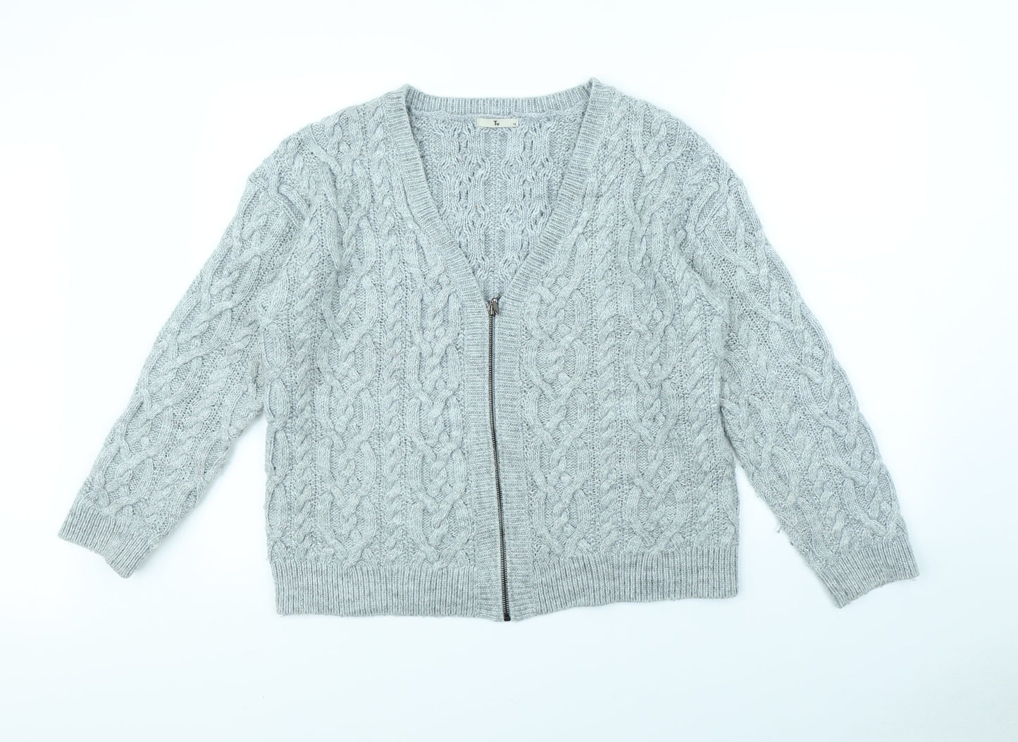 TU Womens Grey   Jacket  Size 14