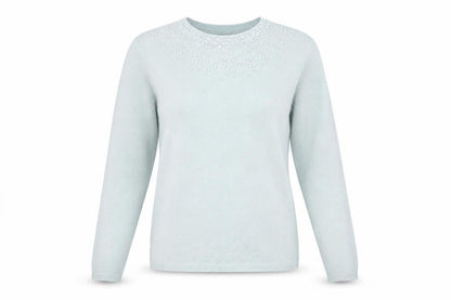 Bonmarché Womens Silver Pullover Jumper Size S