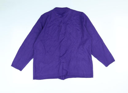 care Womens Purple   Jacket  Size L
