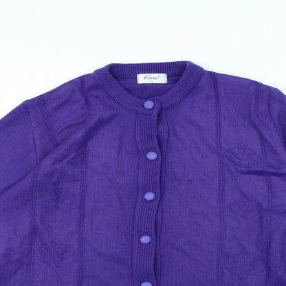 care Womens Purple   Jacket  Size L