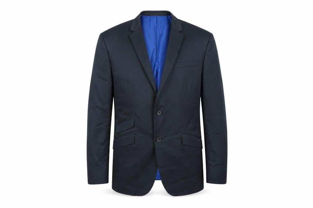 Preworn Mens Blue   Jacket Blazer Size S  - shoulder pads