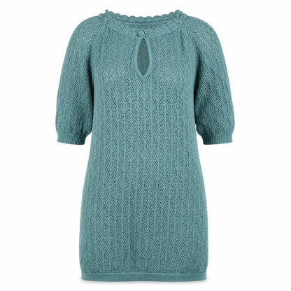 VILA Womens Green   Jumper Dress  Size XS