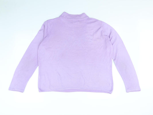 BM Womens Purple   Pullover Jumper Size M