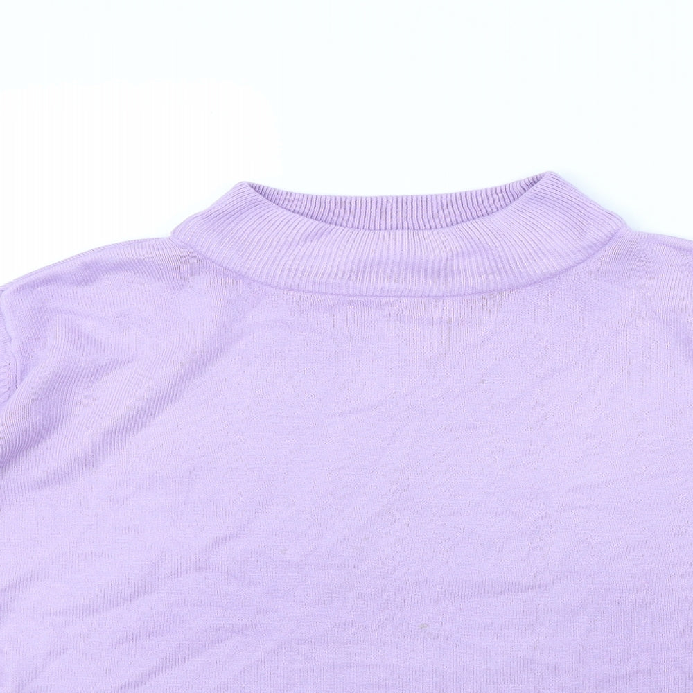 Bonmarché Womens Purple Pullover Jumper Size M