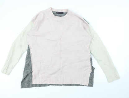 Marks & Spencer Womens Multicoloured   Pullover Jumper Size M