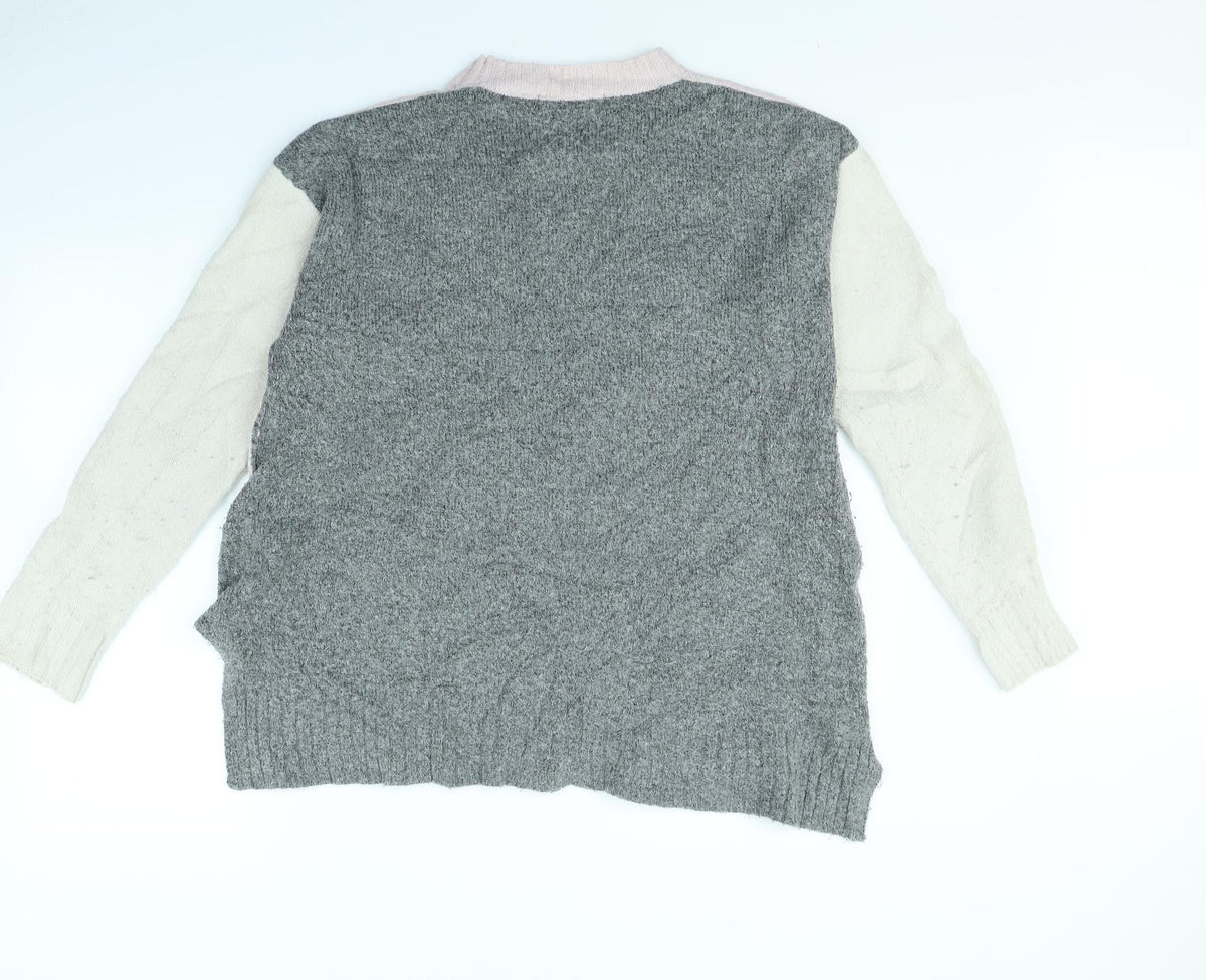 Marks & Spencer Womens Multicoloured   Pullover Jumper Size M