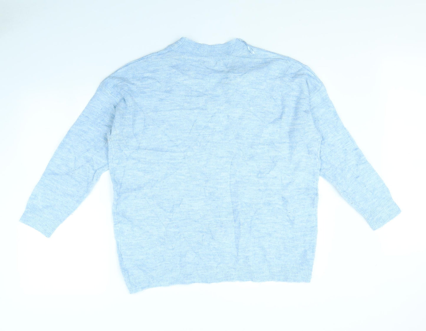 M&Co Womens Blue   Pullover Jumper Size M