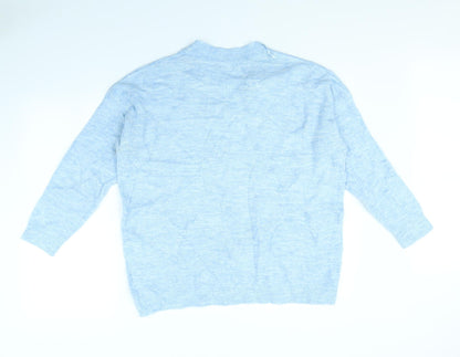 M&Co Womens Blue   Pullover Jumper Size M
