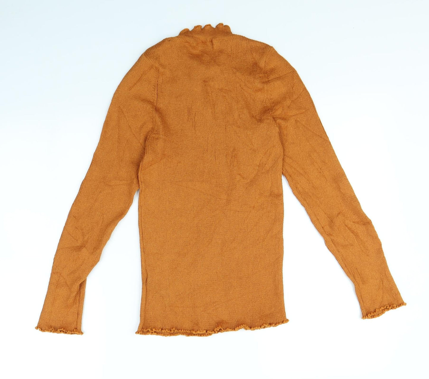 Topshop Womens Orange   Pullover Jumper Size L
