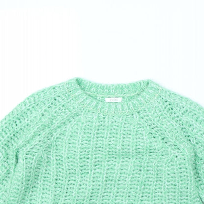 Next Girls Green   Pullover Jumper Size 9 Years
