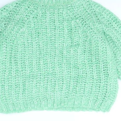 Next Girls Green   Pullover Jumper Size 9 Years