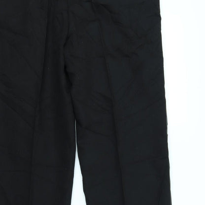 Preworn Mens Black   Trousers  Size 34 in L30 in