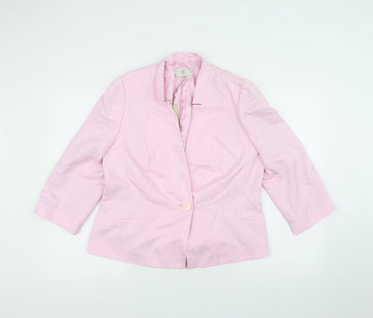 Womens UK Size 14 CC Pink Jacket