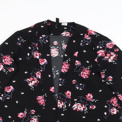 Womens UK Size S H&M Black Jacket