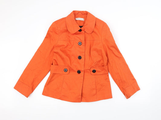 George Womens Orange   Jacket  Size 12